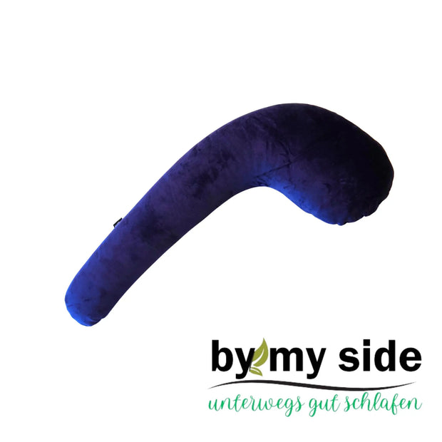 ByMySide Travel Pillow - Aufblasbares Reisekissen mit Bezug für Auto Zug und Bahn ByMySide
